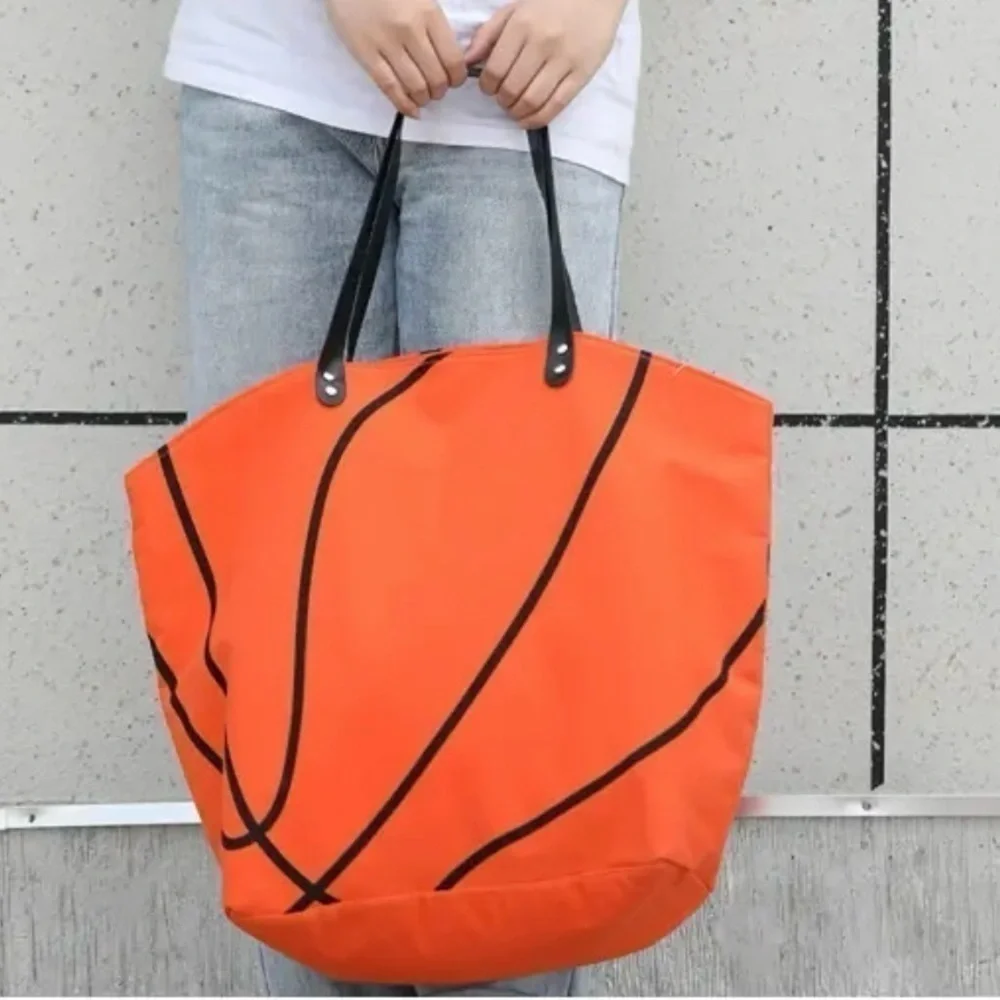Basketball Tote Bag